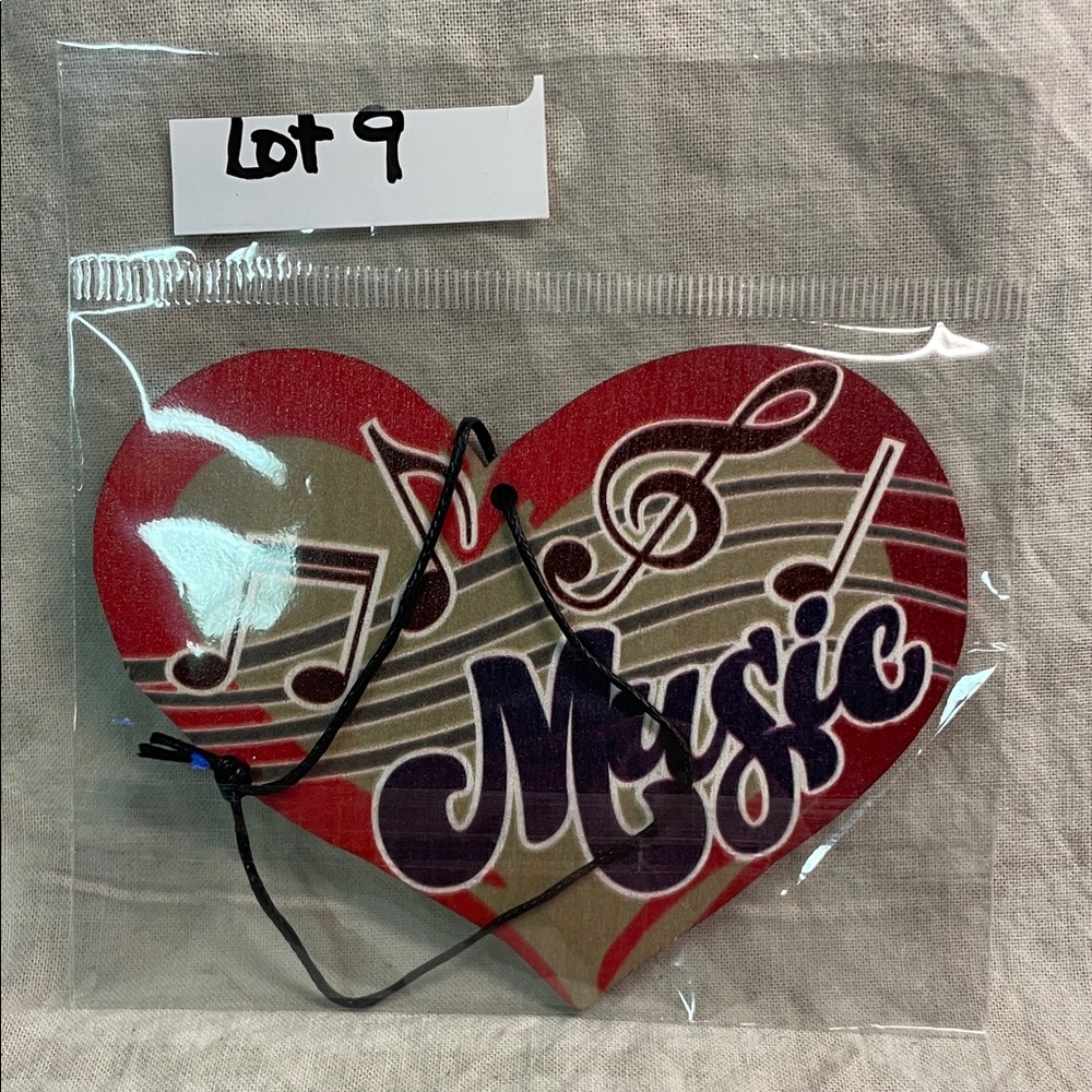 Heart-Shaped Music Ornament